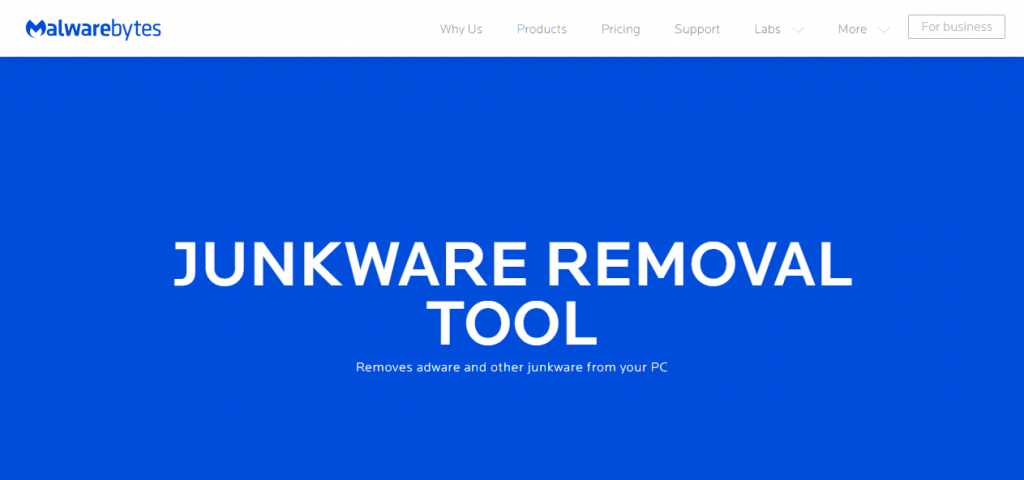 instal Junkware Removal Tool