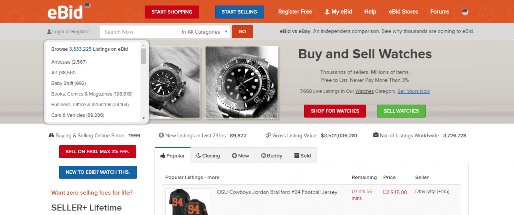 15 Best Free Online Auction Websites - WoolThemes